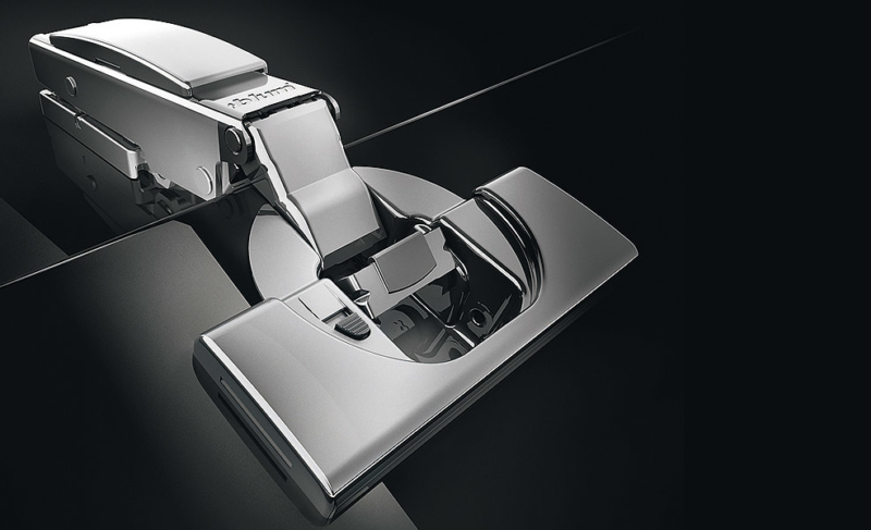 Deutsche Küchen ab Werk Scharniersystem für Küchenmöbel